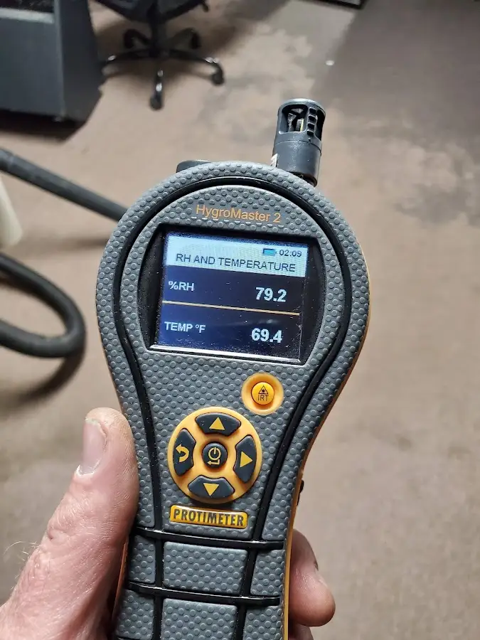Moisture meter humidity assessment for Fire & Smoke Damage Restoration in Tiffin