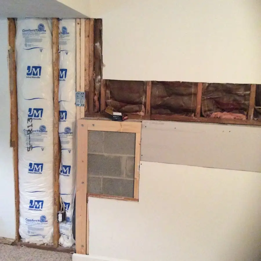 Wall insulation replacement during Structural Drying in Tiffin